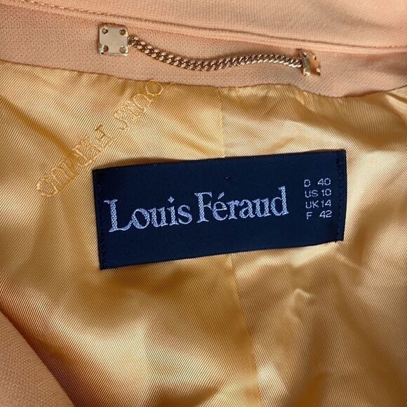 Louis Feraud 100% Wool Skirt & Jacket Suit Set - Picture 10 of 14